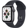 thumbnail image 1 of Restored Apple Watch SE (1st Gen) GPS, 40mm Space Gray Aluminum Case with Midnight Sport Band - Regular, 1 of 1