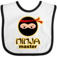 thumbnail image 3 of Inktastic Ninja Master Boys or Girls Baby Bib, 3 of 4