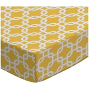 SheetWorld Fitted Sheet (Fits BabyBjorn Travel Crib Light) - Lemon Yellow Links