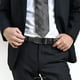 thumbnail image 2 of Cinturón de piel con trinquete para hombre, 3,2 cm, microajustable, de Chaoren, 2 of 7