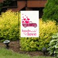 thumbnail image 1 of Drapeau de Jardin de la Saint-Valentin Impression de Rue et de Route Décoration Extérieure Drapeau, 1 of 2