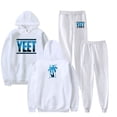 thumbnail image 4 of Jey Uso Yeet Merch Logo Hoodie Set Pocket Drawstring Hoodie Casual Men's and Women's Sportswear Sweatpants, 4 of 6
