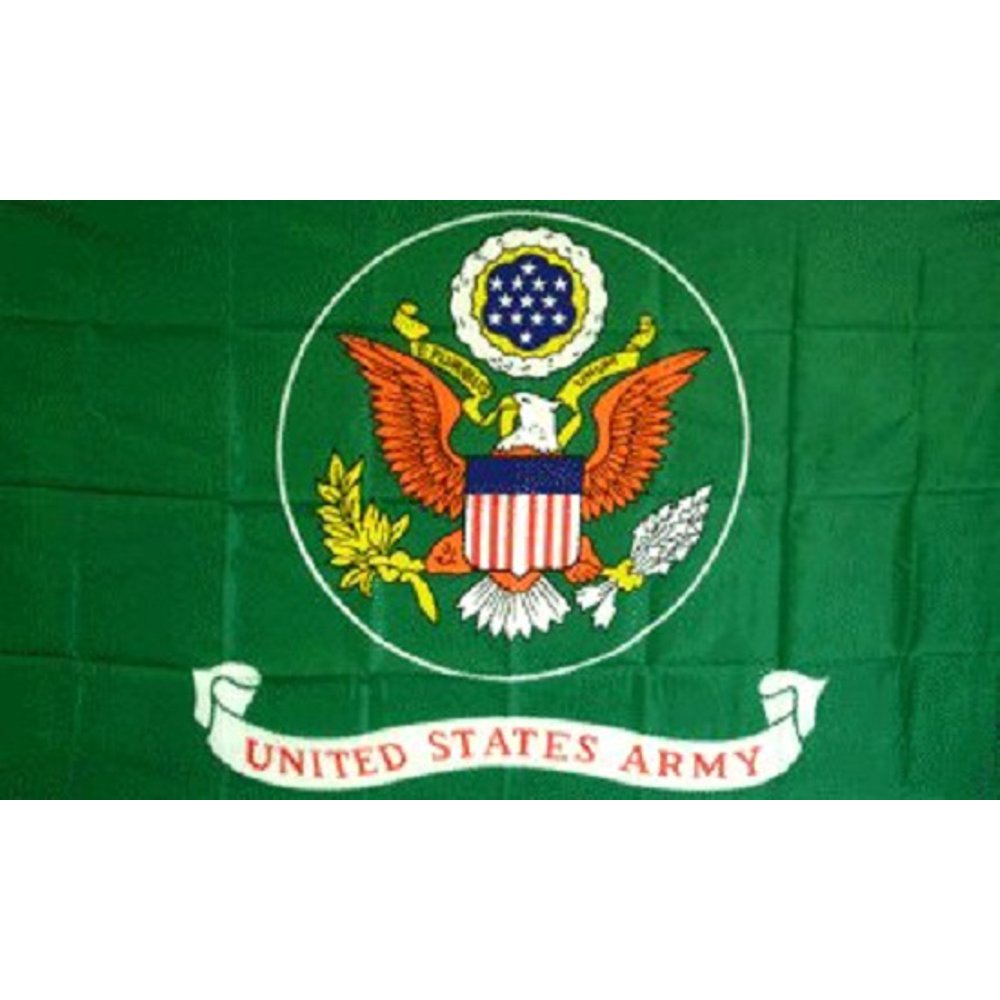 United States Army Flag US Green Banner Military Pennant 3x5 Indoor