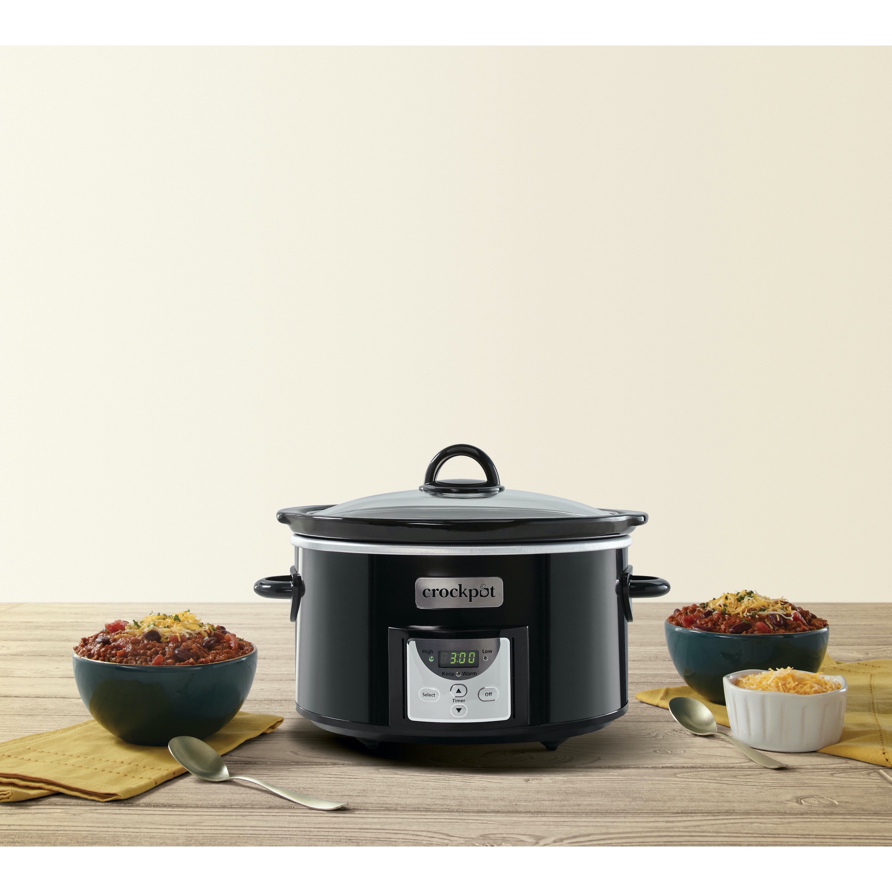 4 quart digital slow cooker