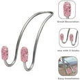 thumbnail image 2 of 2 piezas de gancho de estante de almacenamiento para respaldo de asiento, gancho de suspensión para reposacabezas de coche, gancho de almacenamiento de asiento trasero de coche resistente Fokelyi HMHZ1283-2, 2 of 5