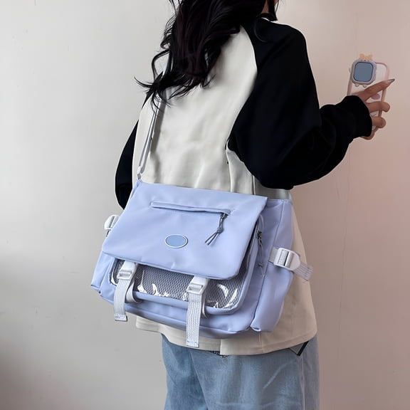 GASTROPOD Student Large Capacity Class Messenger Bag Simply and Versatile Shoulder Messenger Bag Messenger Bag for School