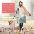 thumbnail image 4 of Wearable Oversized Blanket,Brown Boho Abstract and Plant Pattern Wearable Blanket Hoodie for Adults,Cozy Hooded Blankets with Super Pockets,Super Warm Fuzzy Pullover for Women & Men, 4 of 6