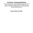 thumbnail image 2 of Zoomtoner Compatible with Canon 4222C002 Ink / Inkjet Cartridge - Regular Yield - Light Gray, 2 of 4