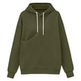 thumbnail image 4 of Dolkfu Loose Hoodies Mens Pullover Pet Pouch Sweatshirts Hooded Drawstring Plus Size Shirt for Men 4X, 4 of 5