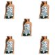 thumbnail image 1 of Jumpingount Conjuntos de ropa de salón cómodos y frescos de poliéster para mujeres - Sin mangas Seda de leche con almohadilla para el pecho sin Type2 NO2, 1 of 6
