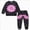 C27-Black, variant on 18-24 Months Toddler Baby Girl Outfits Ruffle Long Sleeve Tops Flare Pants Set 2Pcs Fall Winter Clothes 6-12 Months 12-24 Months 2T 3T 4T 5T 6T 7T 8T 9T Children