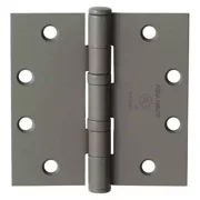Mckinney 55555 Butt Hinge, Steel, Flush Mounting, 1 11/16 In Leaf W X 4 In Leaf
