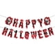thumbnail image 2 of Halloween Flag Pulling Decoration Halloween Party Decorations Halloween Birthday Party Supplies With Halloween Porch Sign String Flag Fringe Paper, 2 of 7