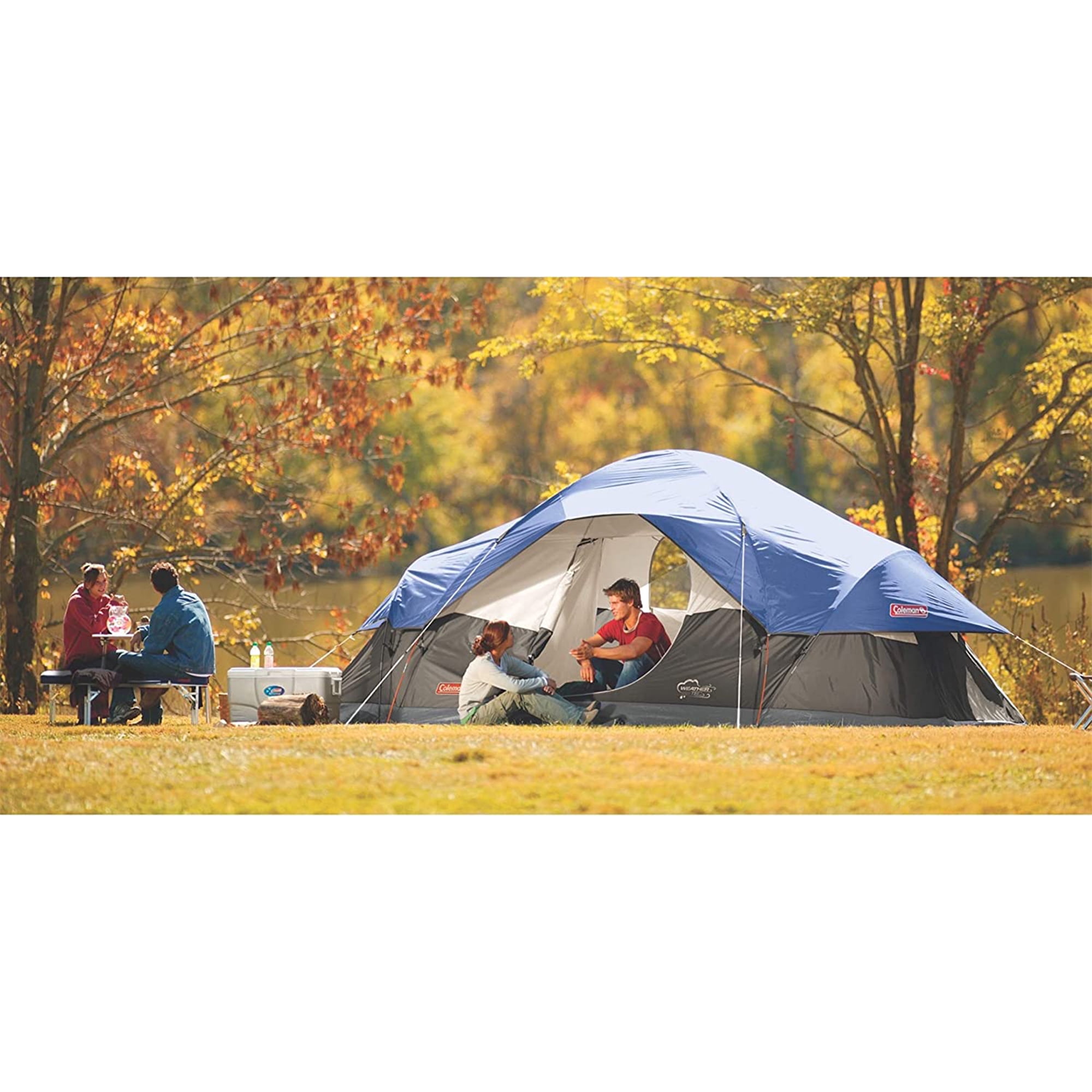 Coleman Canvas Cabin Tent Oasis 10x8 Beautiful | eBay