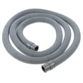 thumbnail image 1 of 1Set 150X2.6X2.6In PE Material Washing Machine Drainage Hose for No Leakage, 1 of 8