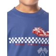 thumbnail image 4 of Wonder Nation Boy's Long Sleeve Elevated Graphic T-Shirt, Sizes 4-18 & Husky, 4 of 7