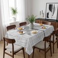 thumbnail image 6 of Grey Palm Tree Table Cloth Waterproof Tablecloths, Tropical Summer Coastal Vintage Gray Tablecloth Dining Table Cover for Kitchen Party Tabletop Outdoor, Rectangle Tablecloth 52x70 Inch, 6 of 9