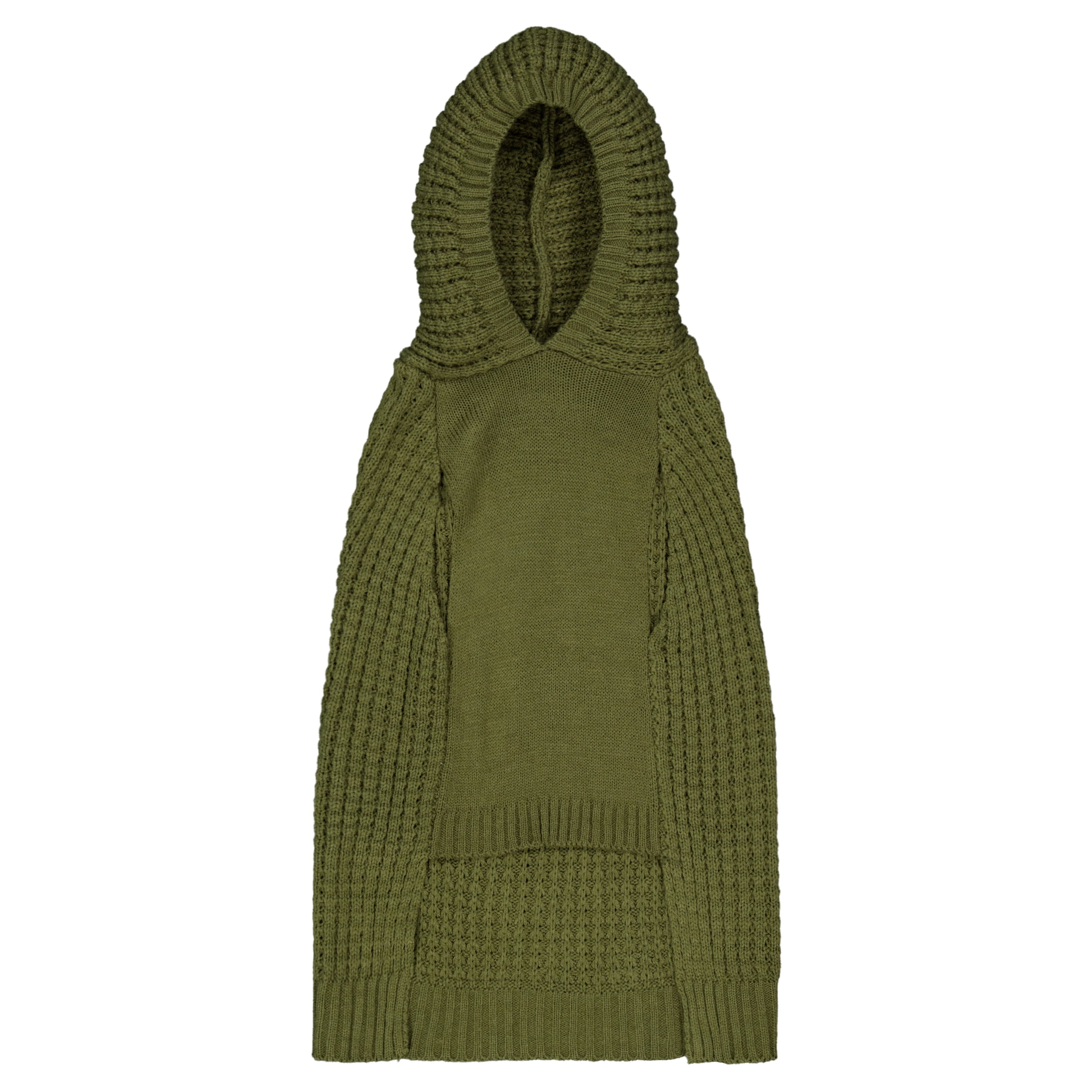Vibrant Life Waffle Knit Sweater for Dogs, Green, L