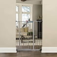 thumbnail image 2 of Carlson Pet Products 36 Inch Extra Tall Pet Gate w/ Lift Handle & Door, Platinum, 2 of 2