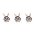 thumbnail image 3 of relayinert Cute Rabbit Deer Shaped Alarm Clock for Bedroom Nordic Style Playful and Endearing Yellow Rabbit 3Set, 3 of 6