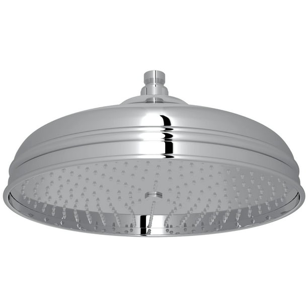 Rohl 12" Diameter Bordano Shower Rose Showerhead With Easy Clean Anti