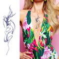 thumbnail image 2 of Kit Tatuajes Con Palabras en Inglés Marcador Corporal 10 Uds. Impermeables para Hombres Y Mujeres, 2 of 9