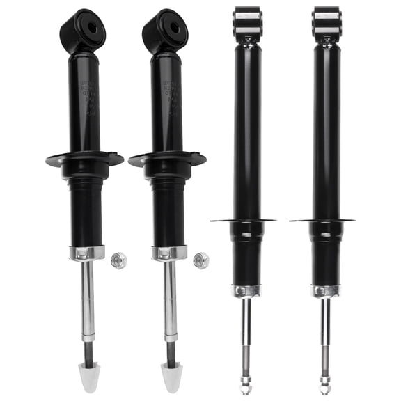 SCITOO Full Set Shocks for LS, Shocks Absorbers and Struts Fits 2000 2001 2002 for Lincoln LS Amortiguadores