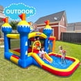 thumbnail image 3 of Casa inflable MIRUNAIR para niños de 3 a 10 años con accesorios, 3 of 6