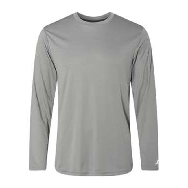 Russell Athletic B62234108 Core Performance Long Sleeve T-Shirt, Steel ...