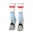 thumbnail image 2 of Cool Socks Novelty Crew Socks Women's Jaws Girls, Graphic Print, Large, 2 of 2