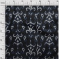 thumbnail image 2 of oneOone Georgette Viscose Fabric Paisley & Floral Ikat Print Fabric By Yard 42 Inch Wide, 2 of 4