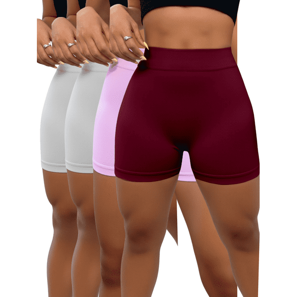 Pack 4 Shorts Corto Interior Mujer Bóxer Dama Microfibra Chore