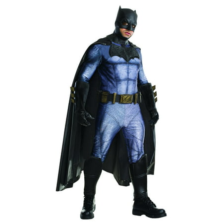 Batman Vs Superman: Dawn of Justice Batman Grand Heritage Men's Adult Halloween Costume, One Size Fits Most