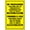 Warning Sign 2, variant on No Trespassing You Would Be Better Off Sandpapering A Lions Butt - 8"x12" Metal Poster, Humorous Security Decor for Home Bar Kitchen Coffee Man Cave Garage