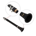 thumbnail image 2 of Labymos LADE Mini Bb B Flat Clarinet Clarionet with Cleaning Cloth Reeds Carrying Bag Woodwind Instrument for Beginners Practice, 2 of 7