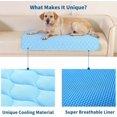 thumbnail image 5 of Dog Cooling Mat, No Need to Freeze Or Refrigerate This Cool Pet Pad Cat Mats- Keep Your Pet Cool, Machine Washable., 5 of 7