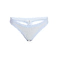 thumbnail image 4 of No Boundaries Women's Thong Panty Cotton Lace, 1-pack, Sizes XS-XXXL, 4 of 4