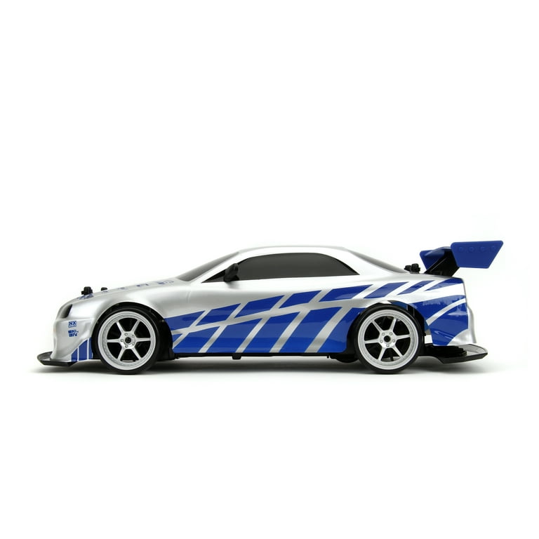 Fast & Furious 1:10 Nissan Skyline GT-R R34 Drift RC Radio Fast & Furious 1:10 Nissan Skyline GT-R R34 Drift RC Radio