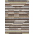 thumbnail image 2 of Addison Rugs Chantille Indoor/Outdoor Transitional Stripes Fudge Machine Washable Rectangle Rug, 5' x 7'6", 2 of 8