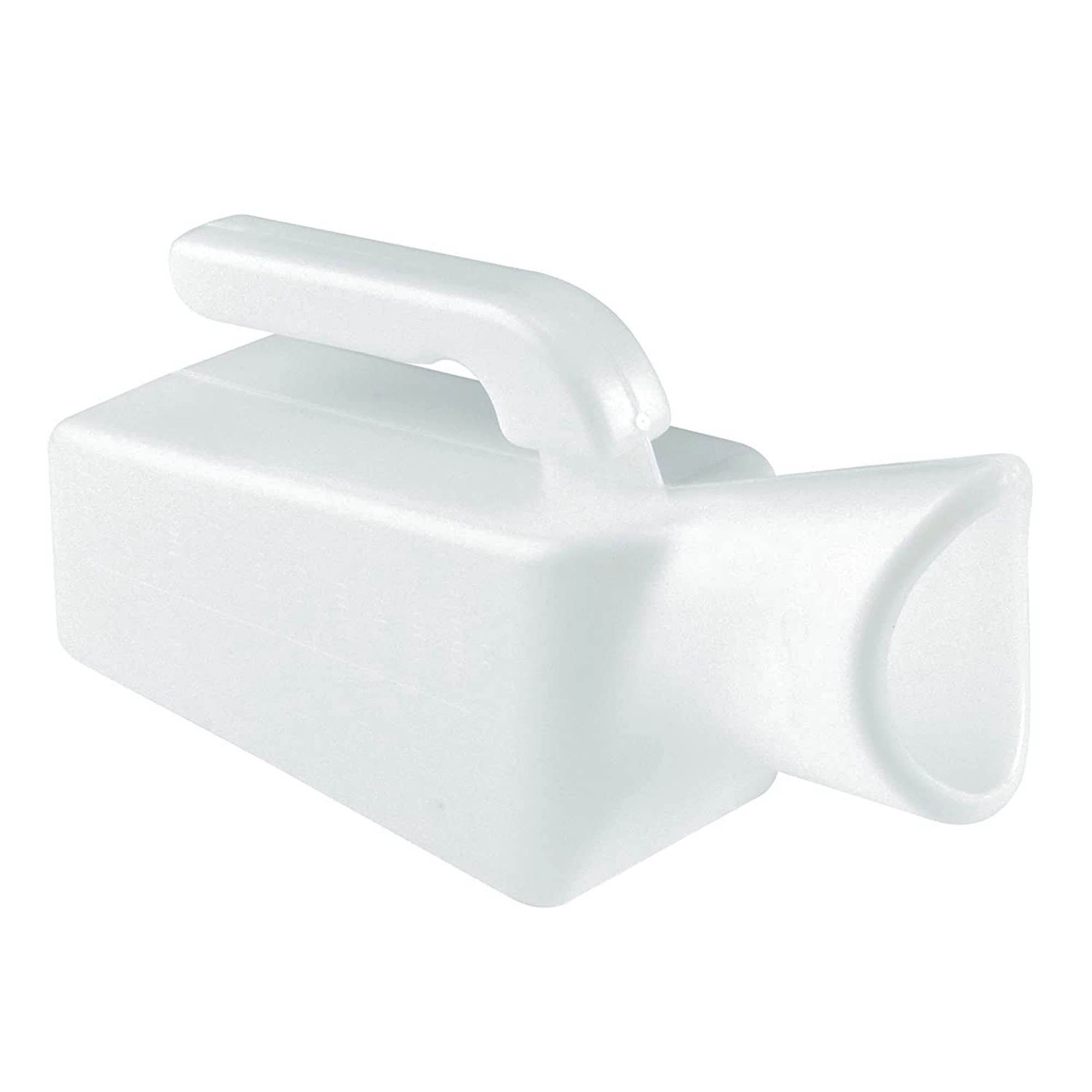 (2 pack) Carex Reusable Female Urinal Device, 32 oz. / 946 ml,  Translucent White