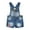 Blue-2208, variant on Kidscool Space Baby & Little Boys Dinosaur Car Embroidered Ripped Fashion Denim Shortalls,Blue,6-12 Months