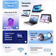 thumbnail image 4 of ASUS Vivobook Flip 14" Touchscreen Laptop, OLED WUXGA, Intel Core Ultra 7 256V, FHD IR Camera, Backlit Keyboard, Wi-Fi7, Thunderbolt4, Win11 Home, w/Stylus&Wireless Mouse (16GB RAM | 2TB SSD), 4 of 9