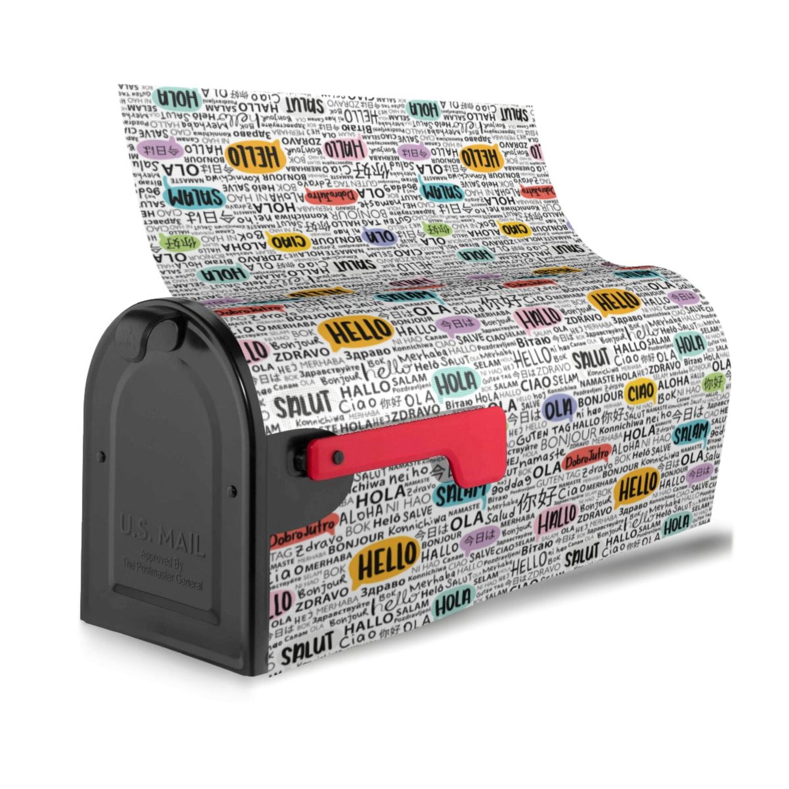 Kdxio Magnetic Mailbox Cover 21x18 in Mailbox Cover Outdoor Decoration Holiday Mailbox Covers for Home Garden Yard-21x18 in