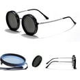 thumbnail image 7 of XIAOLONGP Eyewear Adjustable Sunglasses, Adjustable Tint Sunglasses with Built-in ND Filter, 1-9 Gears Rounded Polarized, 7 of 7