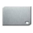 thumbnail image 2 of Deltana BDH35U26D 3-5/8" Height Baseboard Door Stop Brushed Chrome, 2 of 2