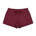 thumbnail image 5 of SEMPAI Women Low Rise Sweat Shorts Casual Y2k Drawstring Low Waisted Athletic Shorts Summer Cute Lounge Running Shorts, 5 of 5