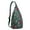 Dark-green-7, variant on Summer Beach Crossbody Sling Backpack, Waterproof with Zipper Pockets for Women & Men