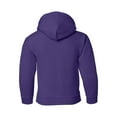 thumbnail image 3 of Gildan - Heavy Blend Youth Hooded Sweatshirt - 18500B - Purple - Size: S, 3 of 3