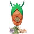 thumbnail image 1 of Distributeur de Foin pour Lapin en Forme de Carotte, 1 of 9