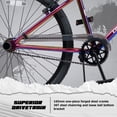 thumbnail image 5 of cubsala 24 Inch BMX Race Bike Trident Bicycles Beginner-Level to Advanced Riders with 2 Pegs Trick Cycling and Professional Riding, Colorful, 5 of 7
